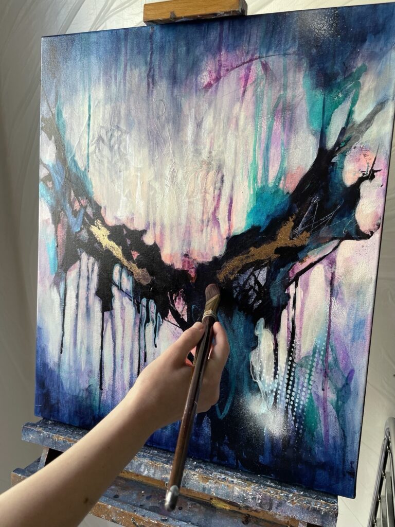 Abstrakcja Agnes Kumon Art